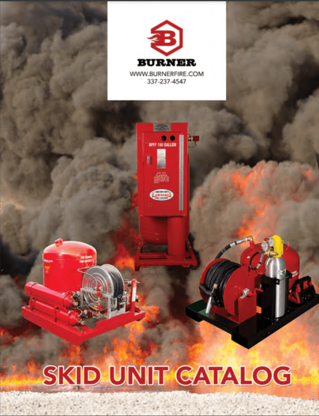 Compressed Air Foam Systems (CAFS) Burner Fire Control